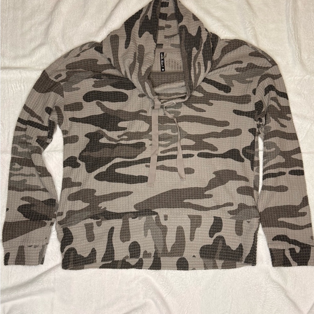 North River Camouflage Hooded Sweater MD